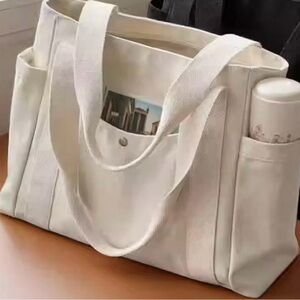 Chic Cream Tote Bag